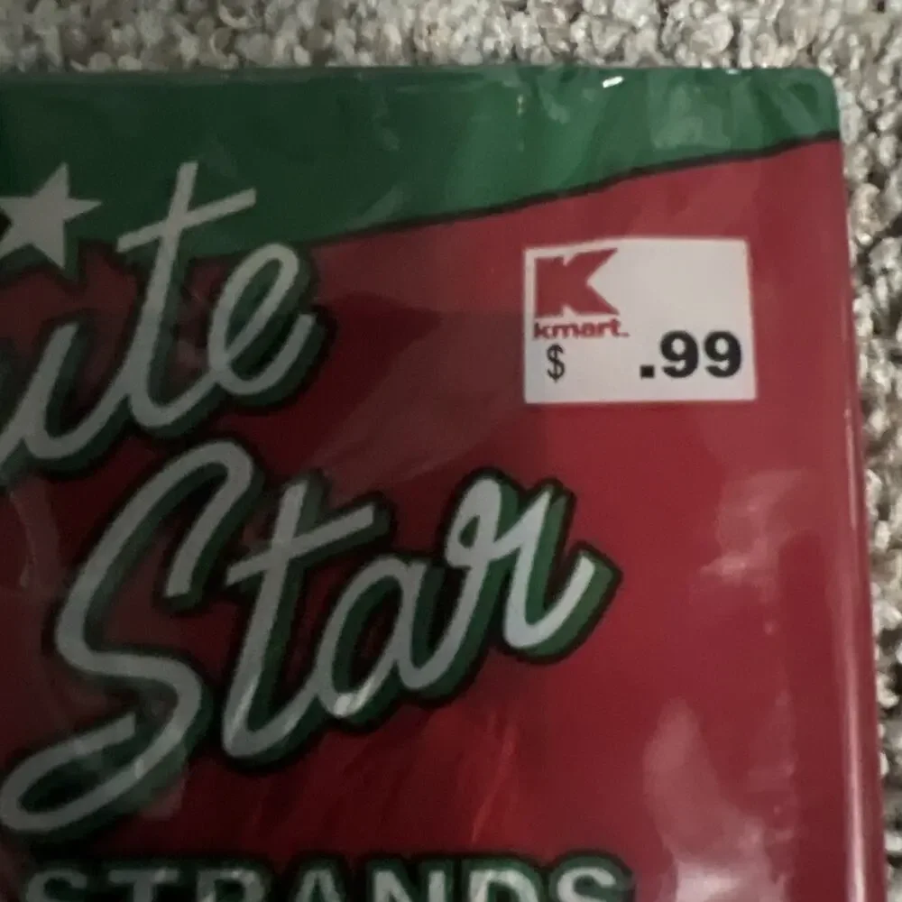 Lot of 11 Vintage Brite Star Silver Icicles Tinsel 22,000 Strands Kmart Sealed